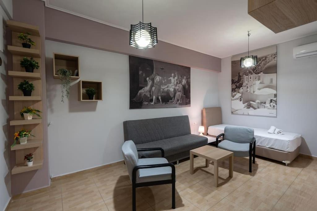 Apartmán Metaxourgio 2Nd Floor Atény Exteriér fotografie